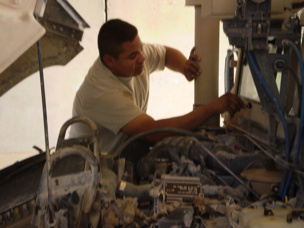 Maintenance team sustains the task force