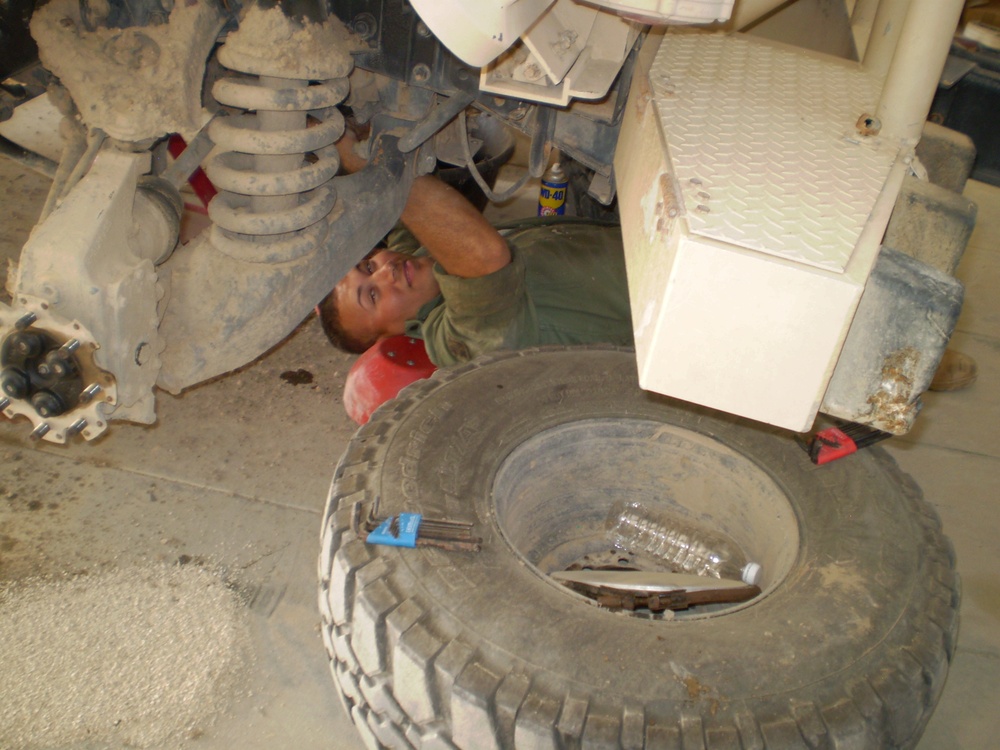 Maintenance team sustains the task force