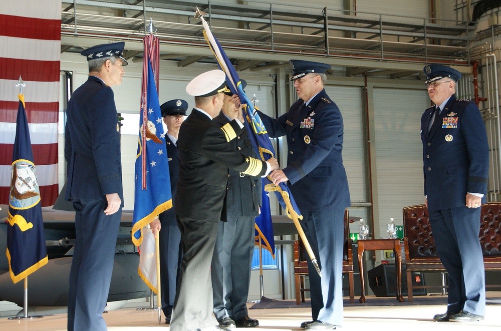 Change of Command Ceremony: USAFE and NATO Air Command Ramstein under new command