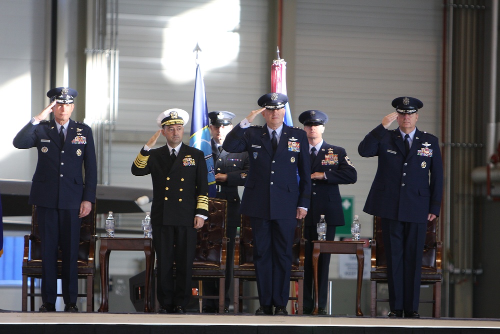 Change of Command Ceremony: USAFE and NATO Air Command Ramstein under new command