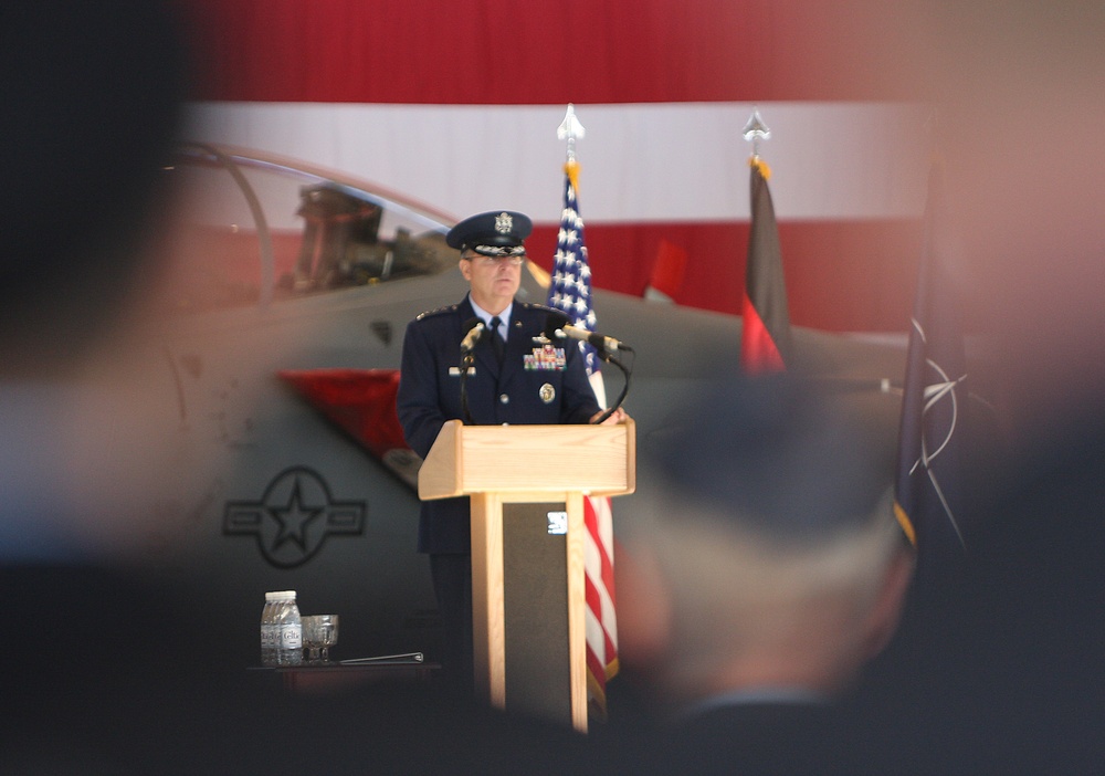 Change of Command Ceremony: USAFE and NATO Air Command Ramstein under new command