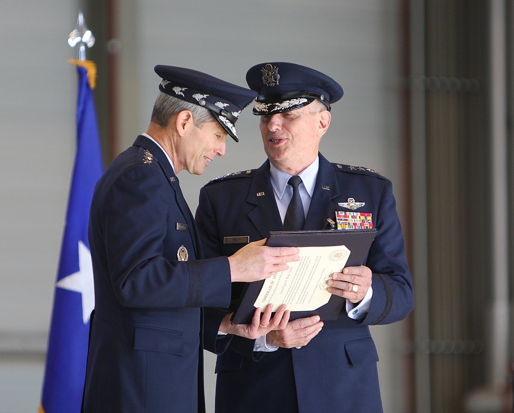 Change of Command Ceremony: USAFE and NATO Air Command Ramstein under new command