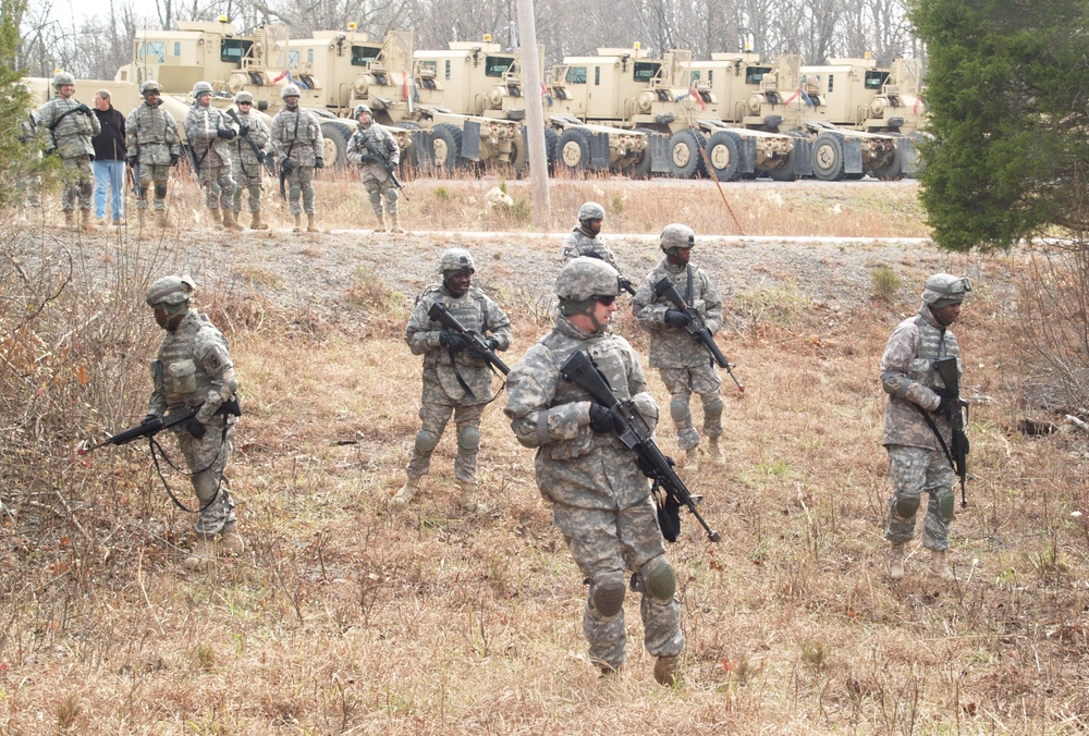 Heavy transporters step up training