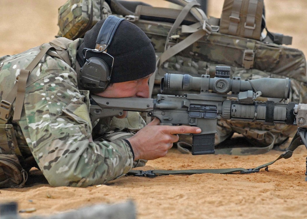 Snipers shoot to be named USASOC sniper team of the year