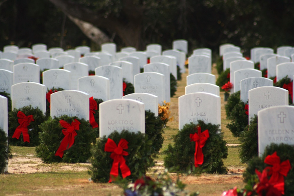 Wreaths for veterans