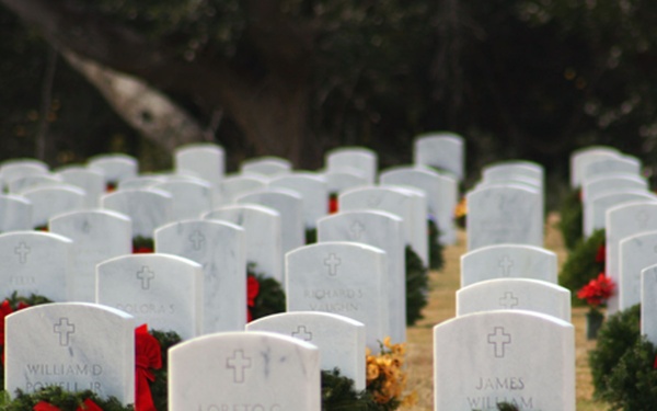 Wreaths for veterans