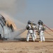 Tent burning sparks interest in fire safety