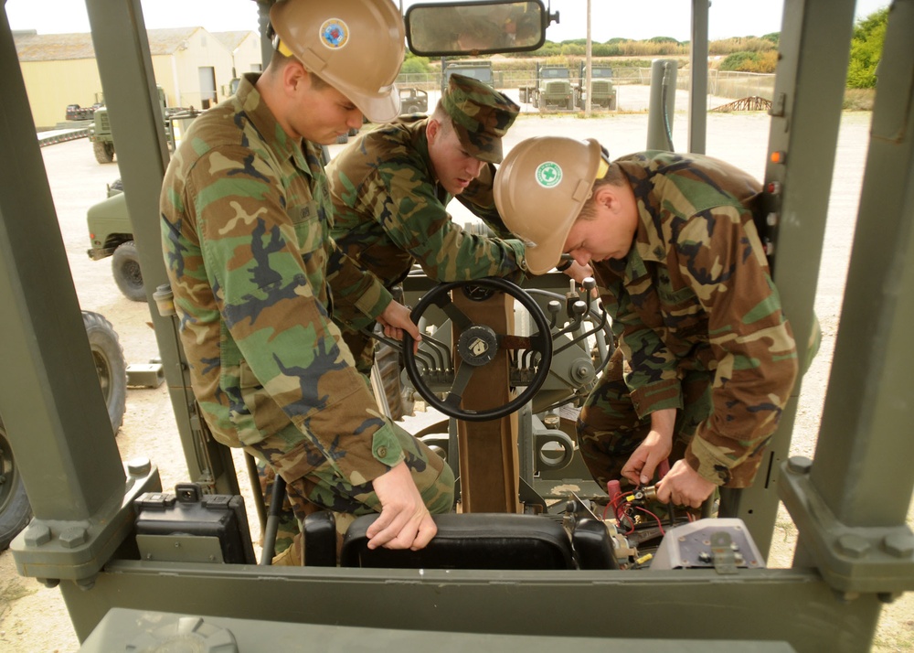 NMCB 74 and NMCB 7 BEEP in Rota, Spain