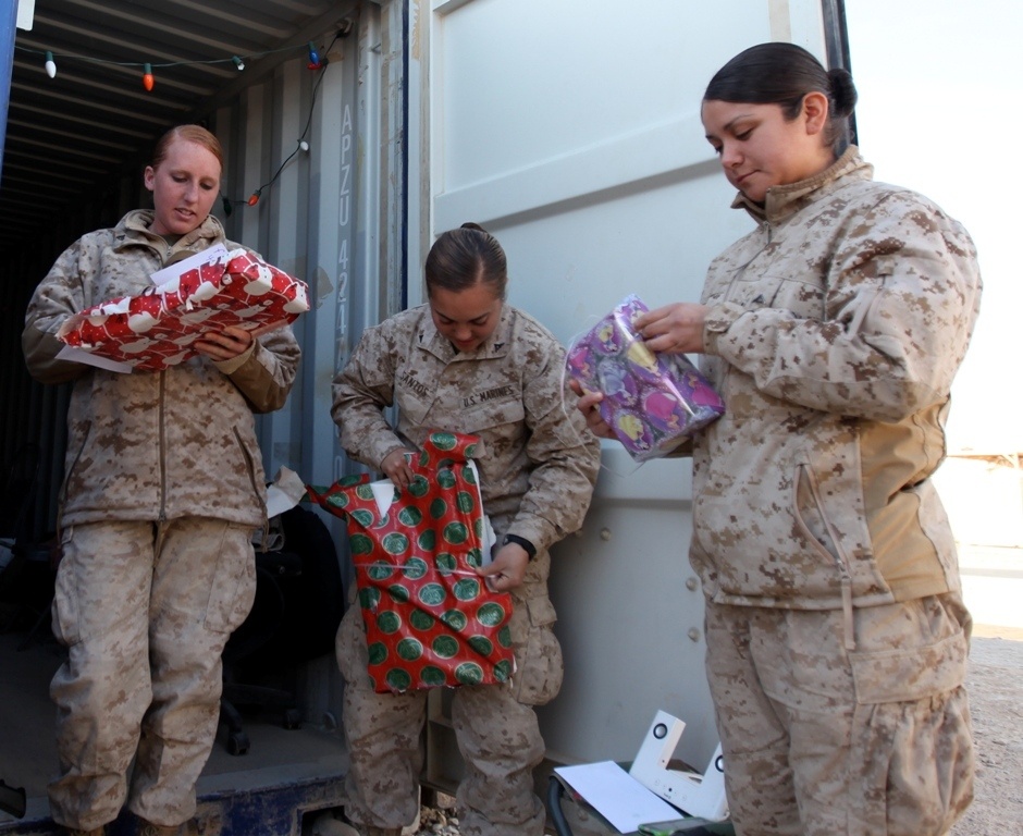 Secret Santa brings Christmas cheer to deployed troops in Afghanistan