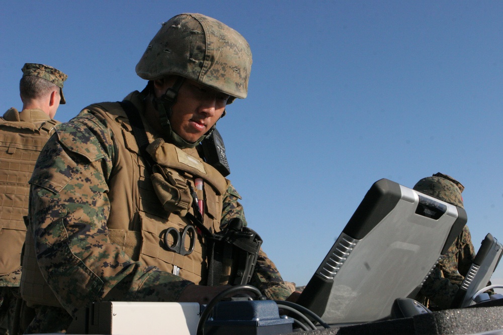 CLB-11 Marines conduct NEO training