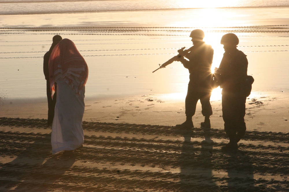 CLB-11 Marines conduct NEO training