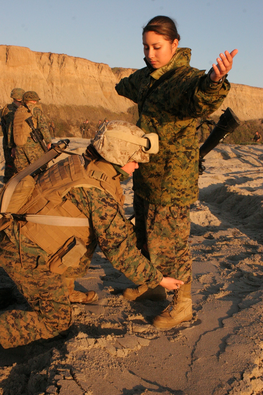 CLB-11 Marines conduct NEO training