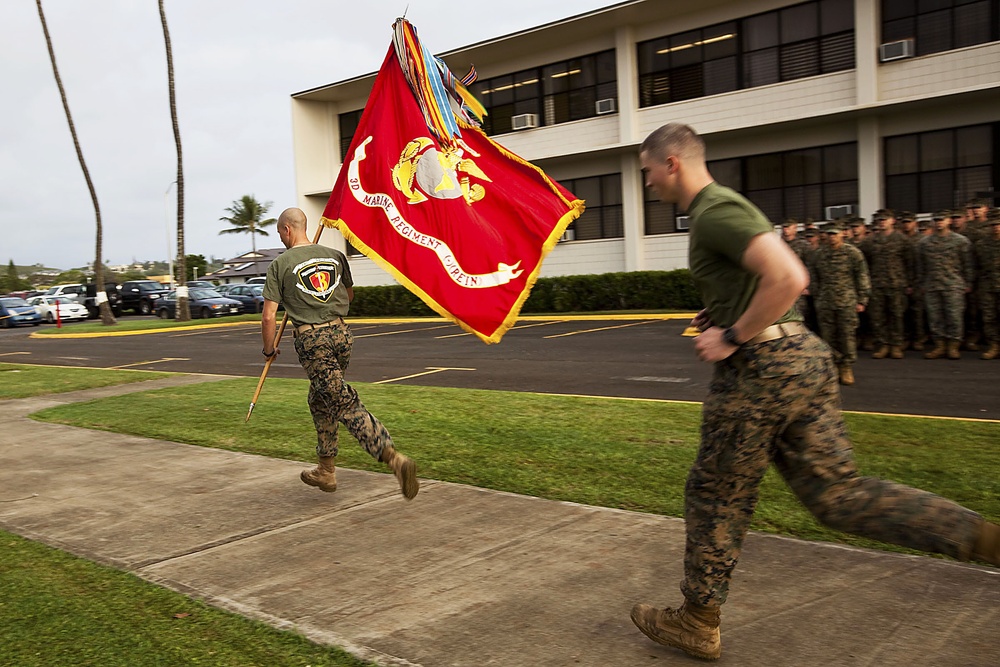 3rd Marine Regiment honors fallen heroes with memorial run