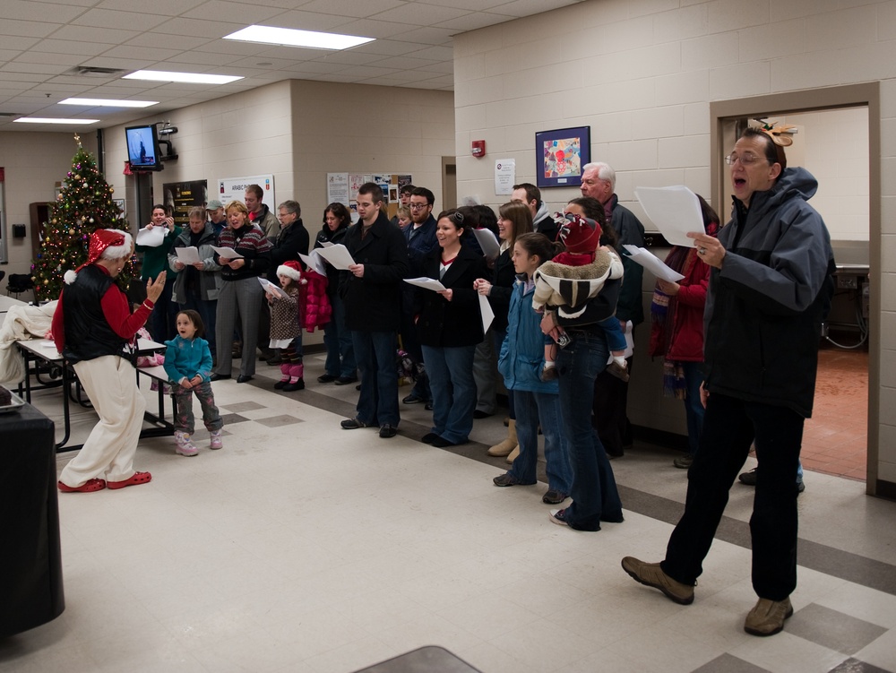 USO Carolers at Camp Atterbury