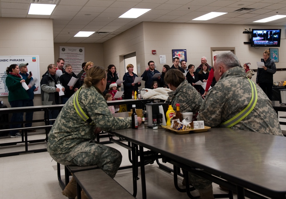 USO Carolers at Camp Atterbury