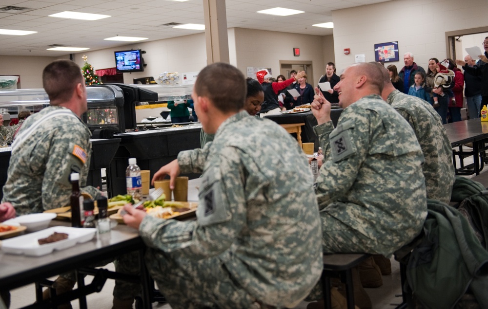 USO Carolers at Camp Atterbury