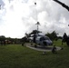 Navy helicopter retired, becomes static display on base