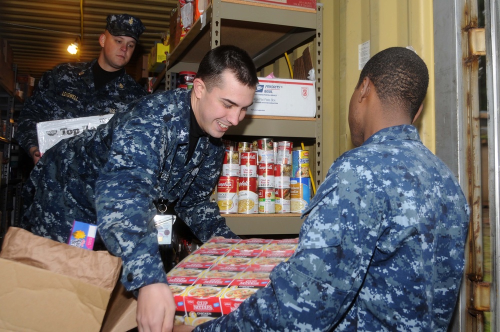 USS Nimitz Community Service Project