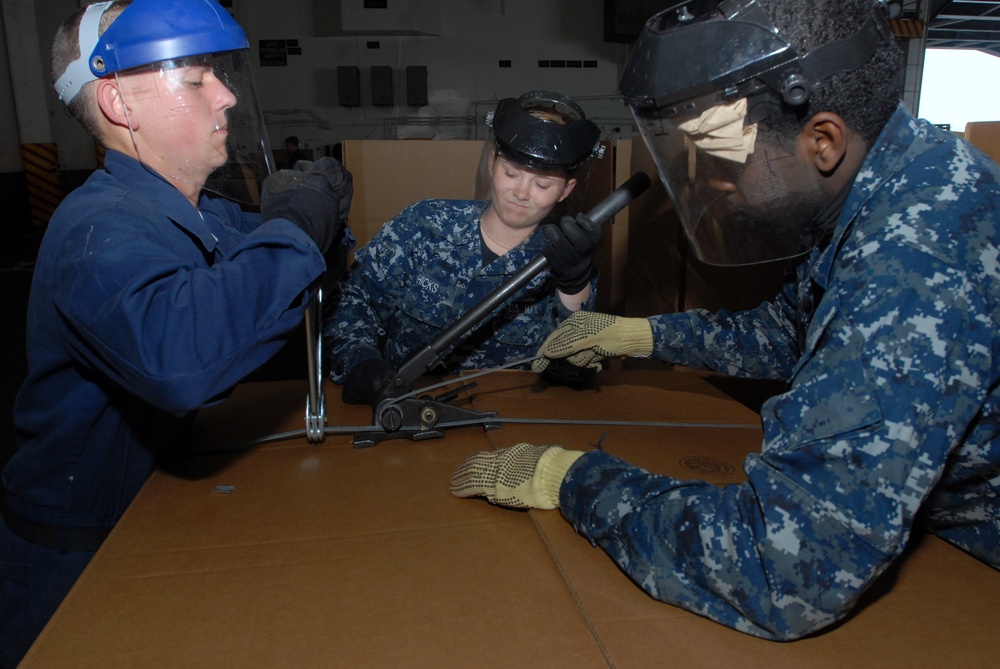 USS Ronald Reagan prepares for upcoming deployment