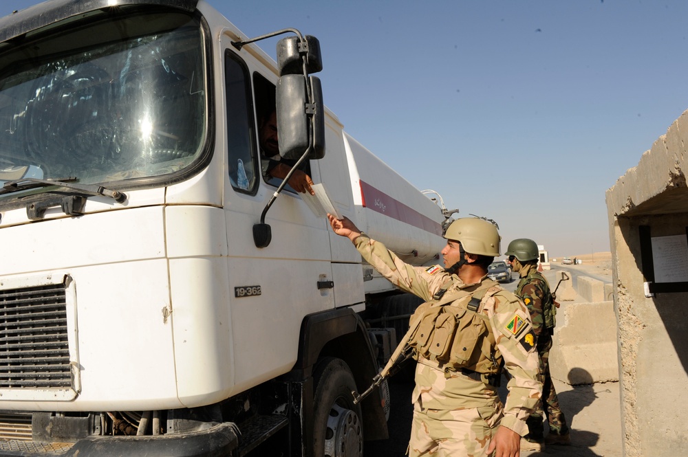 Diyala Vechicle Checkpoint