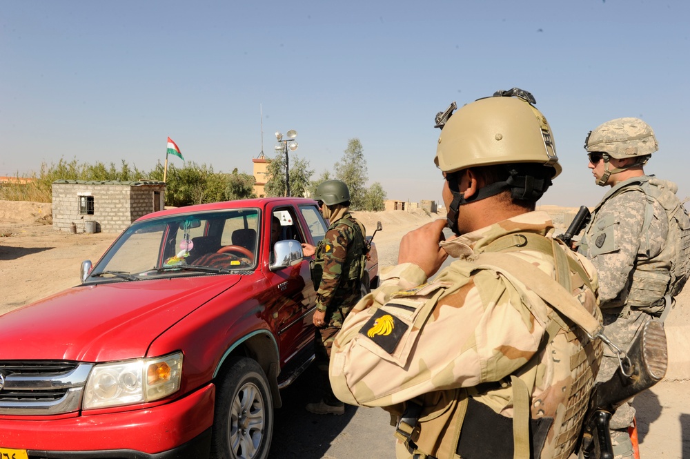 Diyala Vechicle Checkpoint