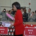 First Lady helps Toys for Tots