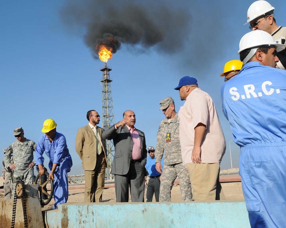 Major Iraqi oil refinery demonstrates self-sufficiency