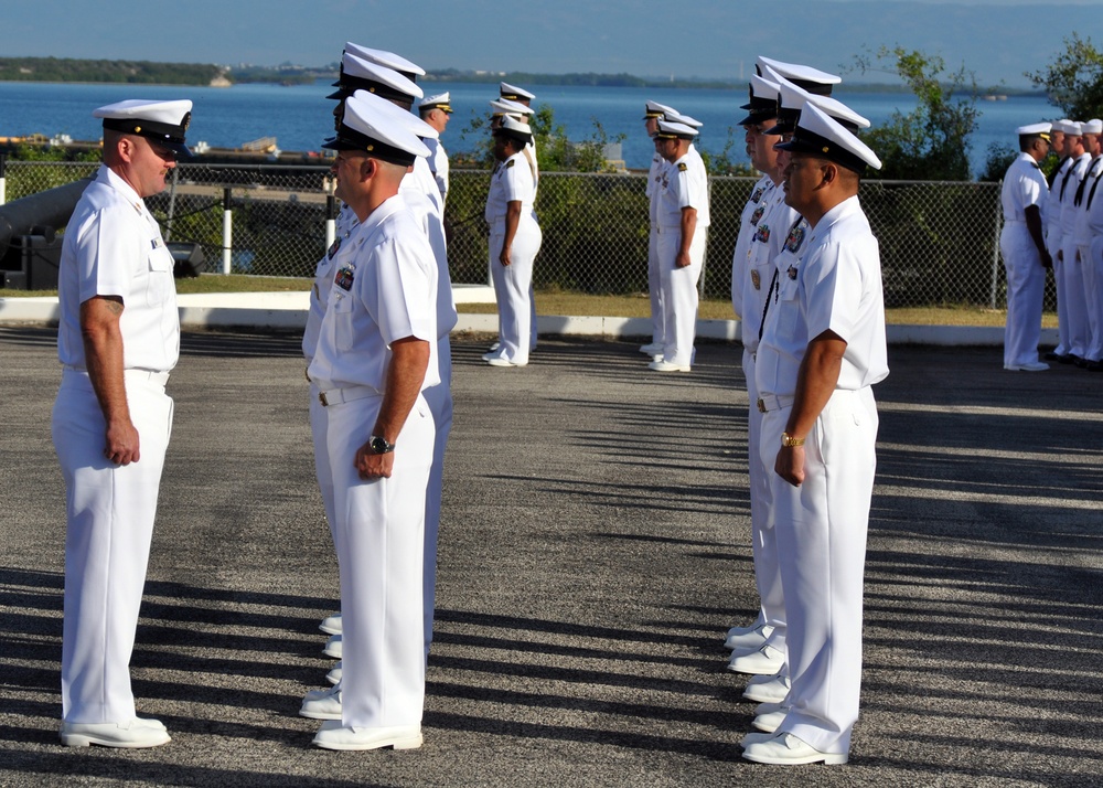 Uniform Inspection at Naval Station Guantanamo Bay