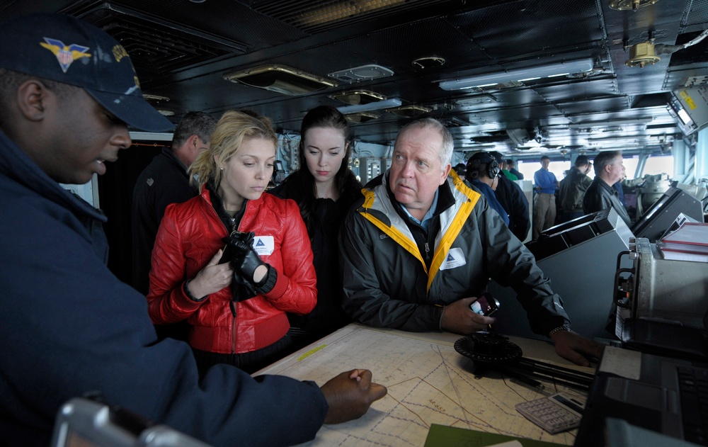 USS Carl Vinson's Distinguished Visitor Program