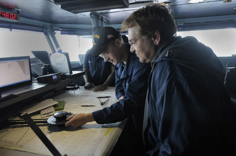USS Carl Vinson's Distinguished Visitor Program
