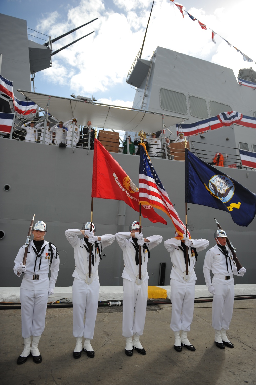 Commissioning Ceremony of USS Jason Dunham