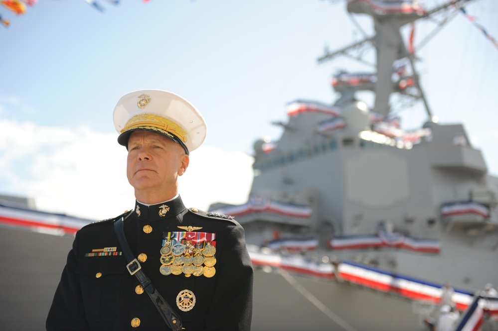 Commissioning Ceremony of USS Jason Dunham