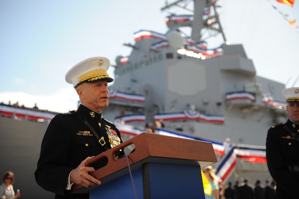 Commissioning Ceremony of USS Jason Dunham