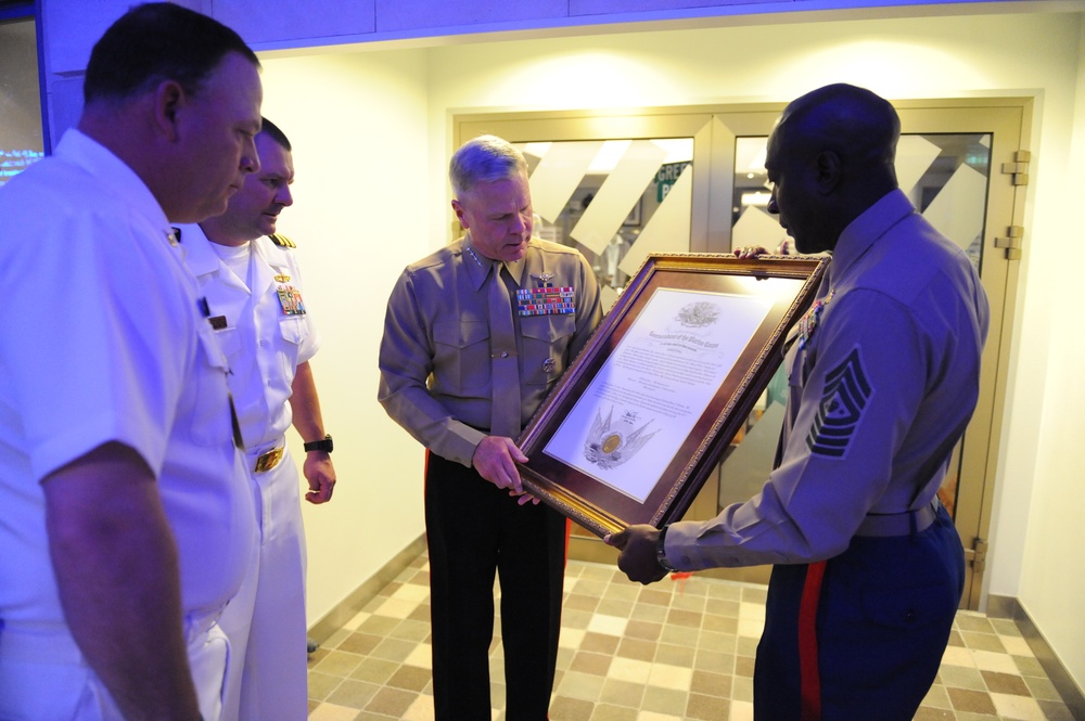 Commissioning Ceremony of USS Jason Dunham