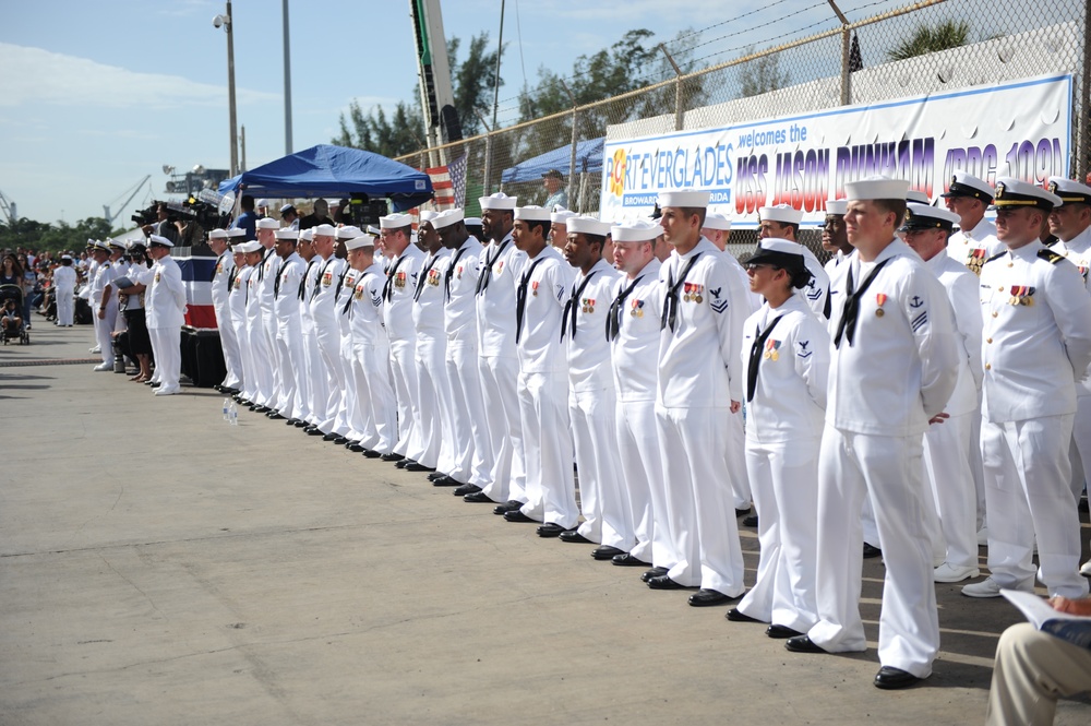 Commissioning Ceremony of USS Jason Dunham