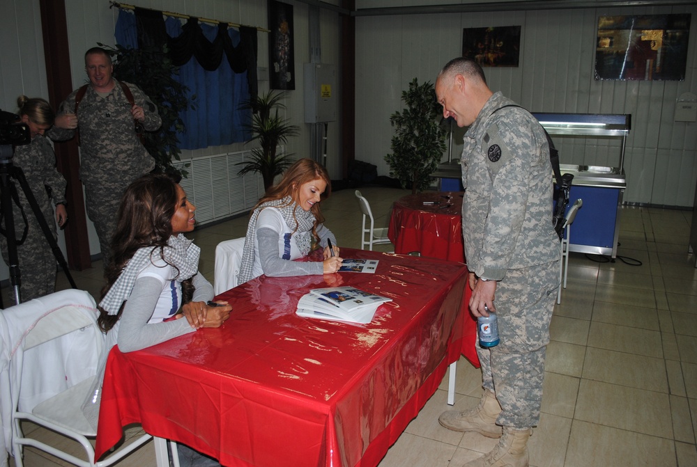 SMA Hope and Freedom Tour visit FOB Prosperity, Iraq