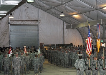 Combined Arms Battalion assumes mission authority from Cavalry Squadron