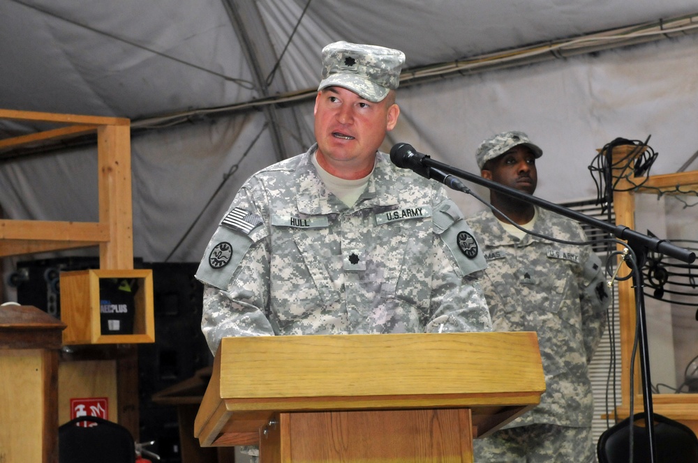 Combined Arms Battalion assumes mission authority from Cavalry Squadron