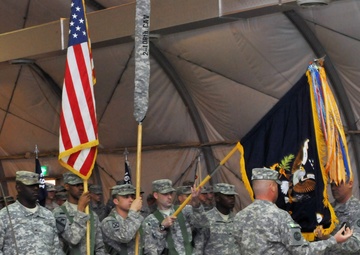 Combined Arms Battalion assumes mission authority from Cavalry Squadron