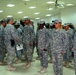 565th Quartermaster Company Crusaders conduct combat patch ceremony