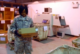 Postal unit at Camp Bondsteel goes through busiest time of year
