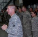 Company B, 3rd STB Soldiers meet with 4th Inf. Div. command team