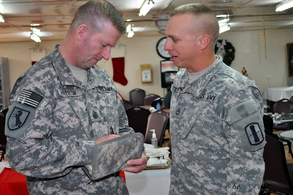 Camp Buehring Soldiers Welcome the Hope and Freedom Tour