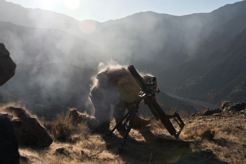 Soldiers continue mission