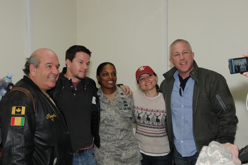 Wahlberg Visits Kabul