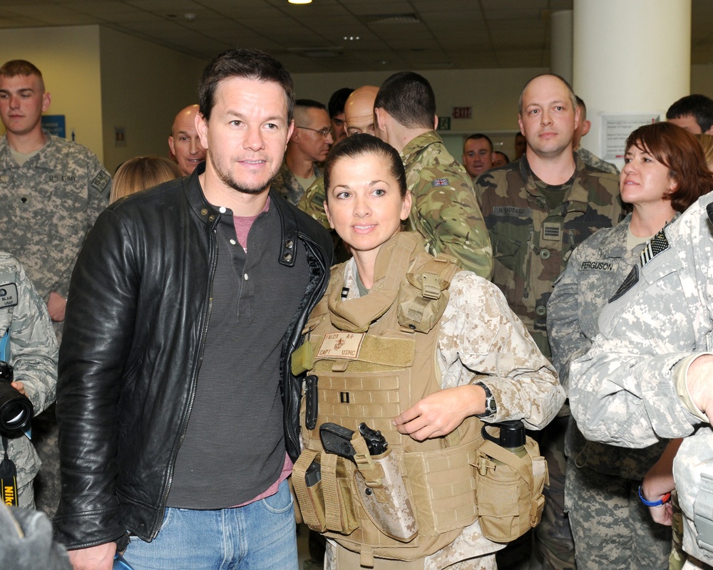 Wahlberg Visits Kabul