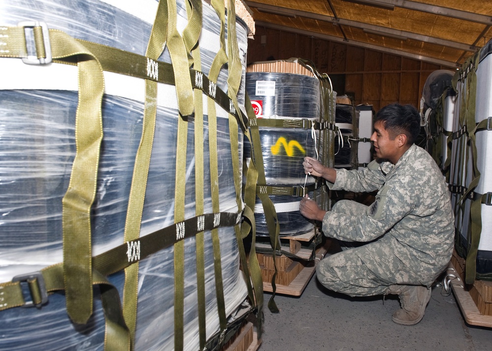 Supply from the sky: Parachute riggers make difference in Kandahar