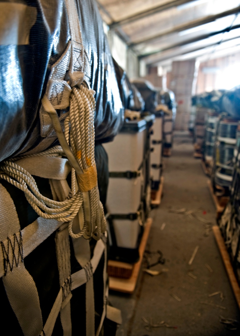 Supply out of the sky: Parachute riggers make difference Kandahar