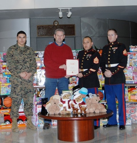 Headquarters Complex contributes to Toys for Tots drive