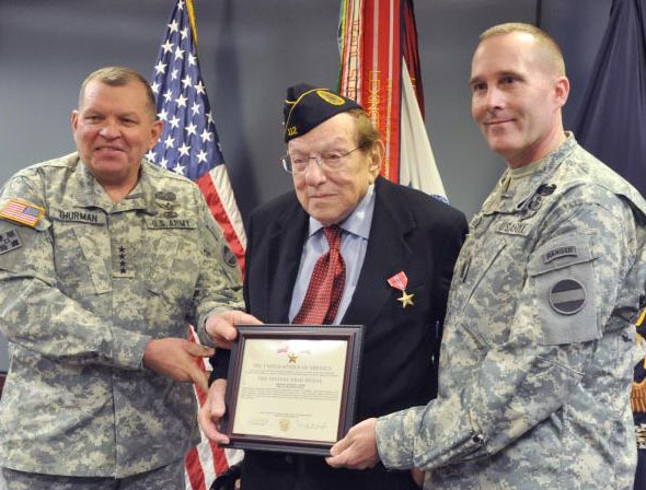 Face of Defense: Veteran Receives Bronze Star 68 Years Later